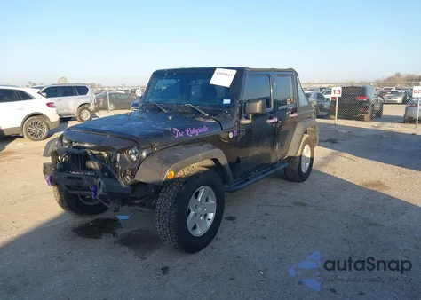 2013 Jeep Wrangler Unlimited Sport из США, поврежденный, VIN 1C4BJWDGXDL646182